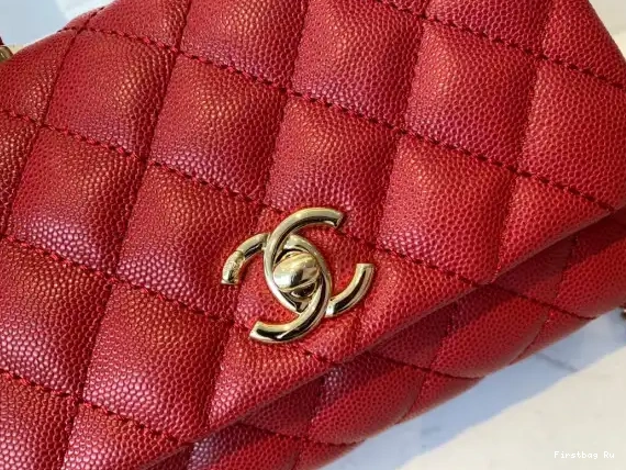 Firstbag Ru FLAP MINI WITH BAG CHANEL HANDLE TOP 0612